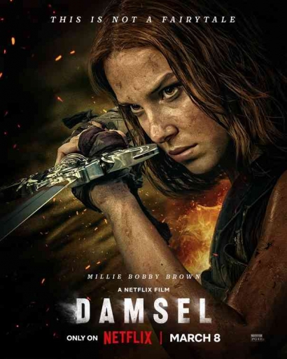 Isu Mengenai Perempuan Berbungkus Dark-Fiksi Apik di Film "Damsel"