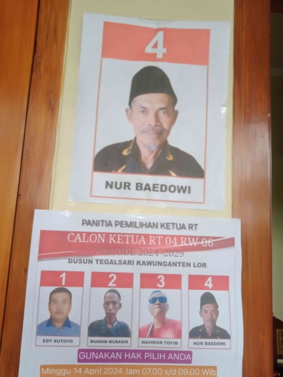 Halal Bihalal Warga Dusun Tegalsari RT 04 RW 06 dan Pemilihan Ketua RT Baru