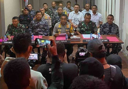TNI Polri di Sorong Jaga Kesatuan dan Persatuan, Kapolda Minta Maaf atas Insiden yang Terjadi