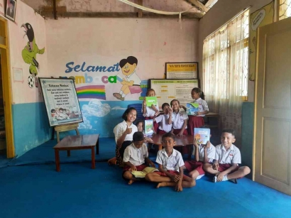 Kampus Mengajar: Kunjungan Perpustakaan Guna Meningkatkan Literasi Anak di SD Inpres Barai 1 Ende, Nusa Tenggara Timur