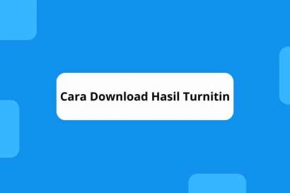 Cara Download Hasil Turnitin