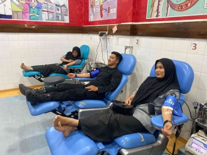 Rutan Banda Aceh Rayakan HBP ke 60 dengan Donor Darah