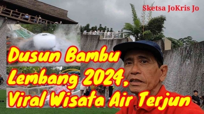 Dusun Bambu Lembang 2024, Viral Wisata Air Terjun