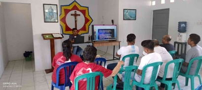 Warga Binaan Nasrani Lapas Slawi Ikuti ZOOM Sekolah Alkitab Yaefta Jakarta