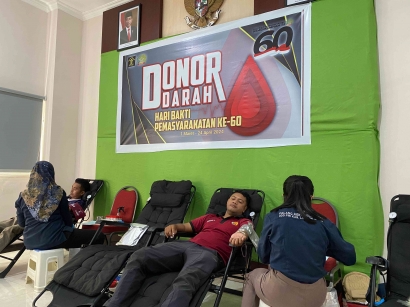 Lapas Terbuka Lombok Tengah Donor Darah, Buktikan Pemasyarakatan Peduli Sesama