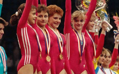 Dominasi Para Srikandi Negara "Bendera Merah" di Olimpiade Gymnastic