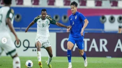 Thailand Dihantam Kekalahan Telak 0-5 oleh Arab Saudi dalam Piala AFC U23