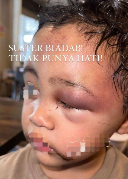 Tidak Punya Hati!!Baby Sitter Tega Melakukan Kekerasan Terhadap Anak Majikan!