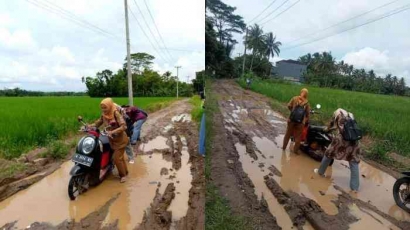 Jalan Rusak Parah di Pandeglang, Masyarakat Putus Berharap ke Pemerintah Kabupaten