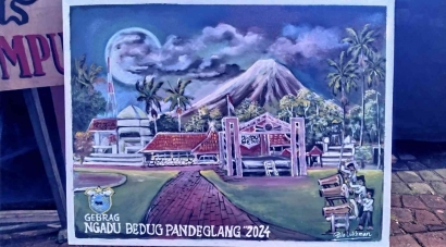 20 Kampung Ikutan Gebrag Ngadu Bedug di Alun-alun Pandeglang