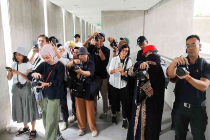 Hari Kartini, Instanusantara Jakarta Gelar Halal Bihalal dan Hunting Foto