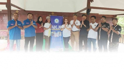 Halal Bihalal Ketua DPC AKJII Mojokerto Ungkap Membesarkan Wisata Lembah Mbecirang