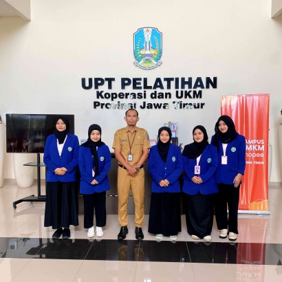 Mahasiswa UM Meningkatkan Kemampuan Kritis dalam Dunia Kerja melalui MBKM di UPT Pelatihan Koperasi dan UKM Provinsi Jawa Timur