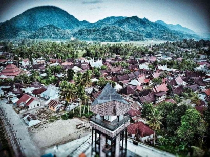 Perpaduan Seribu Rumah Gadang dengan Menara Songket di Solok Selatan Negeri Tercinta