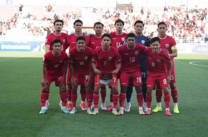 Timnas Indonesia U23 Berhasil Memulangkan Timnas Jordania U23 dengan Sekor 4-1 di Piala AFC U23