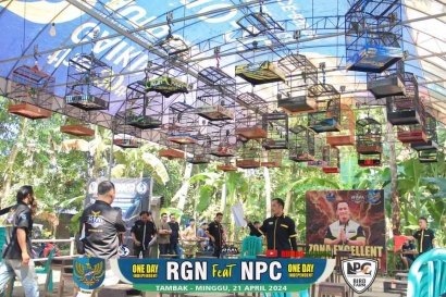 Suasana Seru, Senang, dan Meriah di Acara RGN ft NPC 2024 bersama Abidintoto Kicau Mania