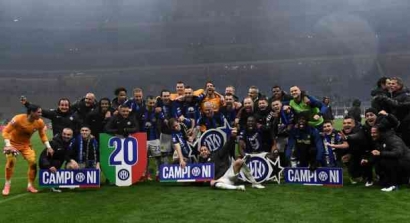 Inter Milan Raih Scudetto Ke-20!