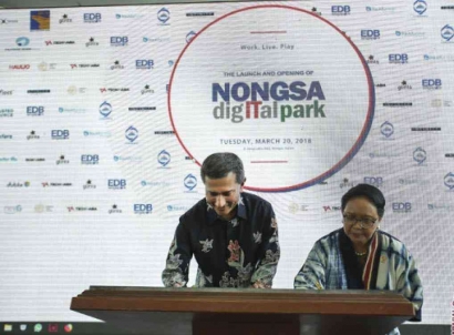 Kerjasama Indonesia dengan Singapura: Mempercepat Pertumbuhan Ekonomi Digital melalui Proyek Nongsa Digital Park di Batam