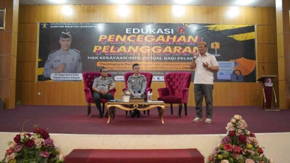 LPKA Gorontalo Ikuti Kegiatan Edukasi Pencegahan Pelanggaran Hak KI oleh Kanwil Kemenkumham Gorontalo
