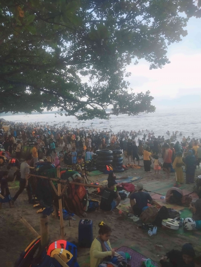 Pantai Carita Banten Jadi Primadona Wisata Lebaran