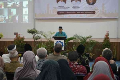 Gelar Silaturahmi Bakda Idul Fitri, Ini Pesan Penting Rektor UM Bandung