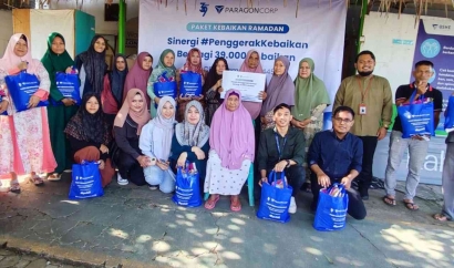 Milad 36 Tahun: Paragon DC Aceh bersama DT Peduli Aceh Bagikan Bingkisan Ramadhan