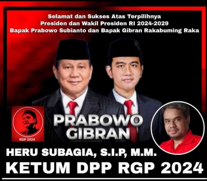Ketua Relawan Ganjar Pranowo Mengakui Kemenangan Paslon 02 (Prabowo -Gibran)