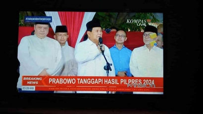Selamat untuk H. Prabowo dan Gibran