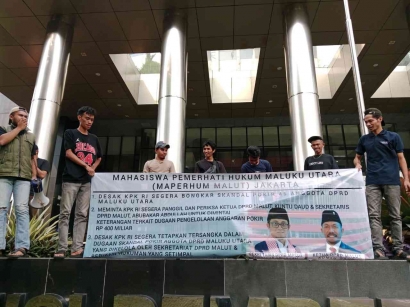 Maperhum Malut Jakarta Tantang KPK Bongkar Skandal Pokir DPRD Malut Rp 400 Miliar