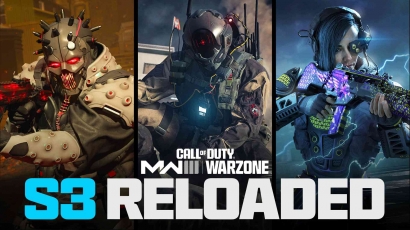 Call of Duty Modern Warfare 3 dan Warzone Season 3 Reloaded, Banyak Konten Seru!