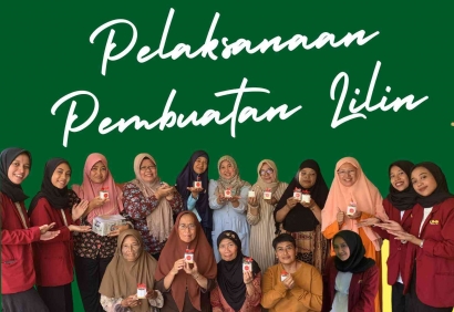 Mahasiswa PPG UMM Gaet Ibu-ibu PKK di Kota Malang untuk Menerapkan  Waste Lifestyle, Menyulap Minyak Jelantah Menjadi Lilin AromateraGerakan Zero