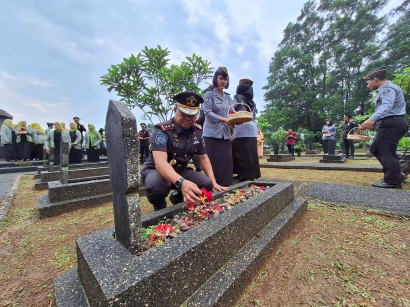Lapas Narkotika Gunung Sindur Ikuti Ziarah Tabur Bunga HBP ke-60 Wilayah Bogor Raya