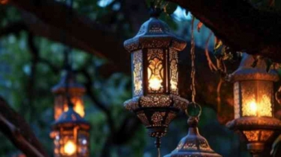 Membawa Keindahan dan Makna Lampion di Taman