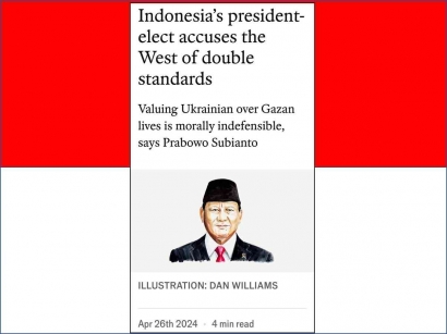 Artikel Prabowo Subianto tentang Perang Gaza: 