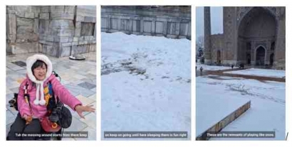 Rekam Jejak Kursi Rodaku di Gundukan Salju Registan Square, Kenangan Teramat Manis Untukku