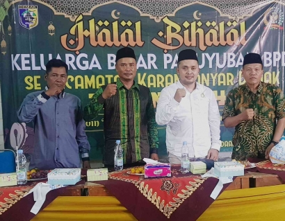 Jadikan Halal Bi Halal sebagai Sarana Silaturahmi dan Konsolidasi antar Anggota BPD Se-Kecamatan Karanganyar Demak