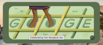 Tari Tangkuk Alu Tampil di Google Doodle, Bukti Kekayaan Tradisi Indonesia