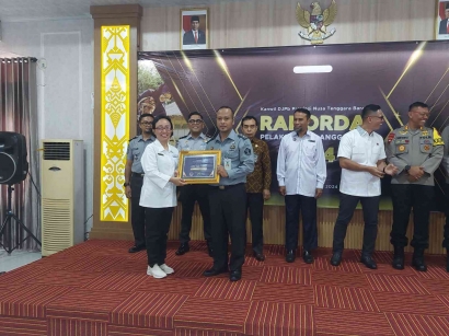 Torehkan Prestasi, Lapas Terbuka Lombok Tengah Raih Peringkat Pertama Kategori Satker Kecil pada RAKORDA PA di Lingkup Kanwil DJPb NTB