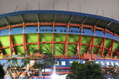 Nobar Piala Asia U-23 Timnas, Stadion Gajayana Ramai!