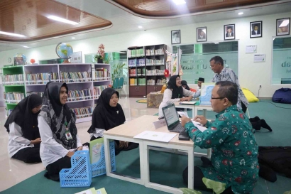 Perpustakaan Ulil Albab MAN 3 Bantul Jalani Visitasi Lomba Perpustakaan Tingkat DIY