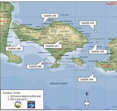 Ketika Tanah Tertimpa Guncangan: Jejak Gempa di Bali dan Sumbawa