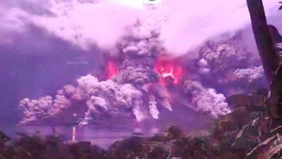 Pahami Pembagian Level Aktivitas Gunung Api dari Erupsi Gunung Ruang