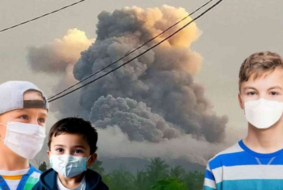 Dampak Abu Vulkanik Bagi Kesehatan dan Pencegahannya