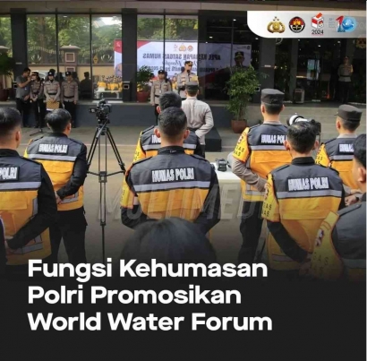 Peran Polri dalam Promosikan World Water Forum ke-10 untuk Kesejahteraan Rakyat