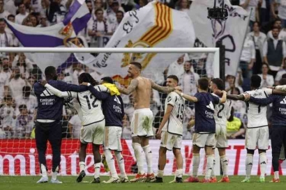 Real Madrid Juara La Liga, Sekaligus 