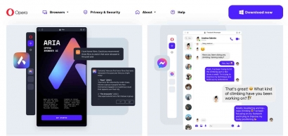 Aria: Asisten AI Opera yang Kini Bisa Meringkas Halaman Web di Android