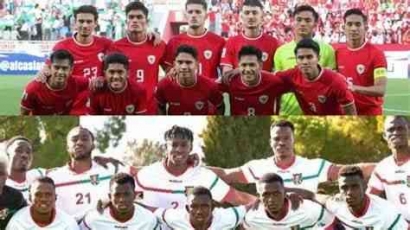 Performa Timnas U23 Indonesia Kontra Guinea