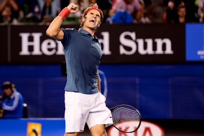 Tumbangkan Murray, Federer Tantang Nadal di Semifinal