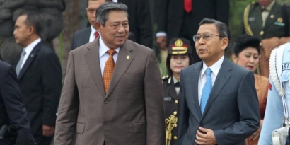 Ketika Boediono dan SBY (akan) Mengunjungi Pengungsi Bencana Alam