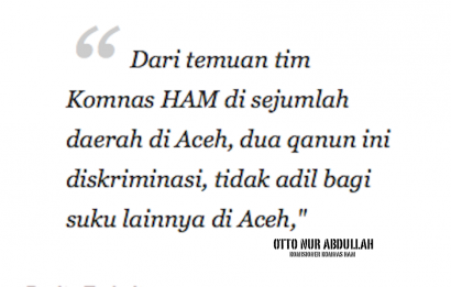 Akhirnya, Komnas HAM pun bicara soal Wali Nanggroe dan Bendera Aceh